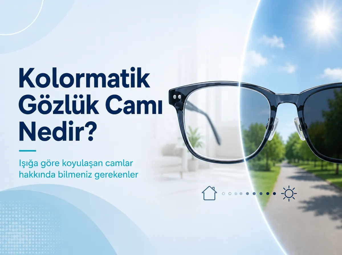 Kolormatik Gözlük Camı Nedir? Işığa Göre Koyulaşan Camlar Hakkında Bilmeniz Gerekenler